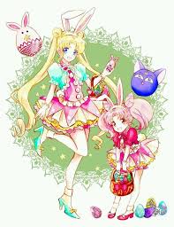 Pin By Evana Ammar On Happy Easter Sailor Chibi Moon Sailor Moon Character Sailor Moon Usagi