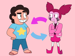 it's hiiigh time cymbaline — Here's the Body-Swapped Steven & Spinel AU!  Pretty...
