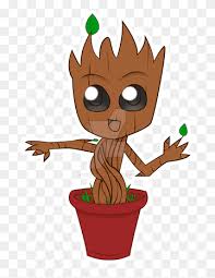Baby Groot Art Drawing Potted Plant Hand Chibi Cartoon Png Pngwing By crazyman2099 feb 4, 2016. baby groot art drawing potted plant