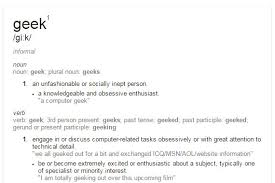 She is inept at dealing with people. The Geeks Really Shall Inherit The Earth By Jonathan Saipe Linkedin