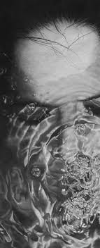 Then, from the tip of each bulge, draw a line downward to. Water On Face 4 By 77daisy77 On Deviantart Drawings Charcoal Art Underwater Drawing