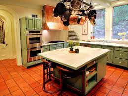 Copper sinks are easy to design. Green Kitchen Cabinets Pictures Ideas Tips From Hgtv Hgtv