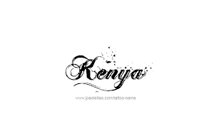 Celebrations & happy wishes greetings quotes. Kenya Name Tattoo Designs