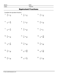 fraction worksheets pdf downloads math champions