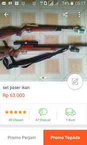 Check spelling or type a new query. Promo Pluru Paser Ikan Plus Benang Pe Kuat Untuk Menembak Ikan Shopee Indonesia