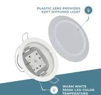Radiance 4.5" LED RV & Boat Overhead Light | ITC Shop Now