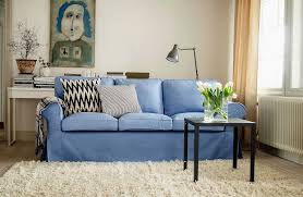 Black And White Striped Sofa Cover Ektorp 3 Seater Sofa Cover In Light Denim Blue Belgian Linen Blend Cushion Cover In Sandhamn Stripe Black White Wwwbemz Com Bank