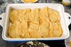 Green Chile Chicken Enchilada Casserole Bake For An Easy Dinner Everyone Will Love