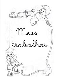 Capa De Trabalho De Portugues Para Imprimir Clique Para Escolher O Modelo De Capinha Desejado Capas De Projetos Capas Turma Da Monica Jovem Capa Capas De Trabalhos Capa De Caderno Capa De Livro Infantil