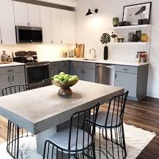 Fuze Ivory White Stone Dining Table Reviews Cb2 Grey Dining Tables Stone Dining Table Kitchen Decor Trends