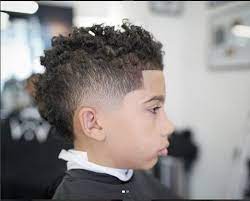 Tapered Curly Haircut For Toddler Boy Haircuts For Curly Hair Curly Hair Styles Little Black Boy Haircuts