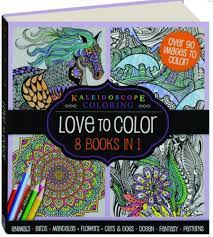 Select from 35754 printable crafts of cartoons, nature, animals, bible and many more. Kaleidoscope Coloring Love To Color 8 Books In 1 Hinkler 9781488907159 Amazon Com Books