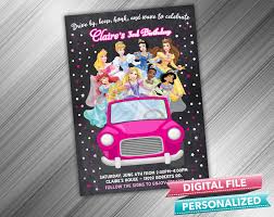 Maybe you would like to learn more about one of these? Drive By Disney Princess Invitation Birthday Parade Drive Through Birthday Party Quarantine Birthday Social Distancing Party