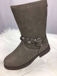 New Oshkosh Bgosh Girls Boots Reese Grey Size 6 Or 10 Toddler Oshkoshbgosh Boots Boots Girls Boots Chukka Boots