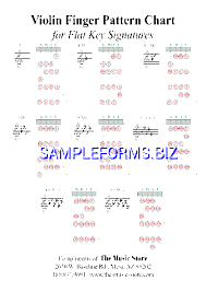 Violin Finger Pattern Chart Pdf Free 1 Pages
