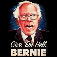Give Em Hell Bernie Poster