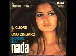 Nada's début occurred at the age of fifteen at the 1969 sanremo music festival with the song ma che. Nada Malanima Youtube