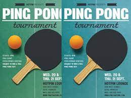 ping pong flyer template ping pong tennis posters pong