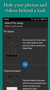 Gallery vault + app lock. Hide Photos Video And App Lock Hide It Pro For Android Apk Download