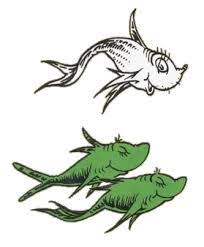 Image Result For One Fish Two Fish Fish Template Red Fish Blue Fish Fish Coloring Page Fish Clipart