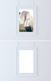 Single Poster Frame Mockup Frame Mockups Design Mockup Free Poster Frame