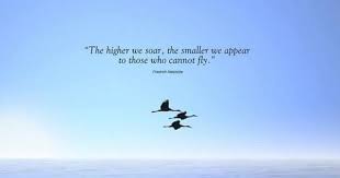 The Higher We Soar The Smaller We Appear To Those Who Cannot Fly Life Quotes Life Goals Quotes Nietzsche