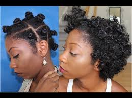 The results vary each time. How To Style Tutorial Bantu Knot Bantu Knot Out On Short Medium Length Natural Hair Youtube