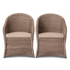 Holden 2 Piece Wicker Patio Dining Chair Set Threshold Target Wicker Dining Chairs Patio Furniture Collection Patio Dining Chairs