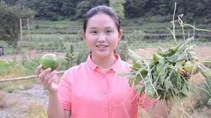 长那么大的南瓜不吃 农村姑娘却吃南瓜叶 为什么呢 youtube food documentaries pumpkin leaves make it yourself
