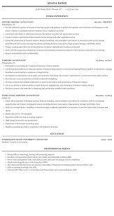 See our sample accountant cover letter. Forensic Accountant Resume Sample Mintresume