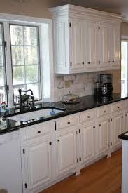 marvellous black kitchen cabinets dark