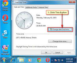 Choose your time zone and click ok. How To Change Your Computer Time And Date On Windows 7