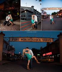 Most of these businesses are next to the main street that runs though the stockyard district where cowboys showcase cattle drives for audiences. Tcu And Stockyards Fort Worth Engagement Photographer Jennifer Christopher Fort Worth Stockyards Engagement Pictures Engagement Photographer