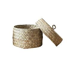 Store your winter clothing and accessories until next winter is here. S Widen Electric Snack Storage Box Handmade Seaweed Storage Box Finishing Box With Lid Woven Storage Basket Desktop Storage Basket Round Gift Box Buy Online In Bosnia And Herzegovina At Bosnia Desertcart Com Productid
