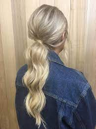 How To The Perfect Ponytail For Thin Hair Chelseabourke Com Instagram Chelseabourke Blonde Hairstyles Perfect Ponytail Hair Styles Hairstyles For Thin Hair