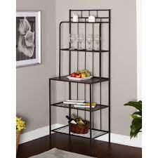 Made of metal:the structure is simple and durable. Kitchen Racks Walmart Com