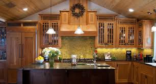 Hile Kitchen By Pasadena Craftsman Tile At Private Residence Pasadena Ca Craftsman Kitchen Kitchen Cabinet Styles Kitchen Craft Cabinets
