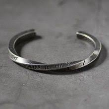 Titanium Steel Couple Love Viking War Bracelet Always In My Heart Viking Bracelet Twist Cuff Bangle For Men Jew Pulseira De Aco Inoxidavel Joias De Prata Joias