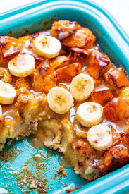 Easy Banana Bread Pudding Recipe Averie Cooks Recipe Banana Bread Pudding Bread Pudding Brunch Recipes