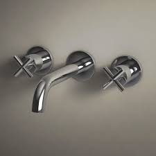 Robinet Melangeur Lavabo Mural Chrome Croce Robinet Melangeur Robinet Lavabo