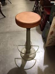 From $119.99 ($60.00 per item) 4371. Industrial Bar Stool With Leather Top Iron Base And Half Foot Rest Decor Direct Offers Shabby Chic Table And Chairs Decor Direct Industrial Style Furniture