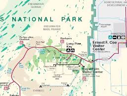 Everglades Park Main Entrance: Ernest C. Coe and Royal Palms Visitor Centers
