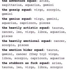 And i said, i gotta use that one.. Funny Facts About Zodiac Signs Musely