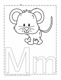 Download and print these preschool alphabet coloring pages for free. The Letter M Coloring Page Worksheets