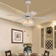 Your living room requires three elements in the large ceiling fan, the blades which complement the leather furnishings, cools the air for both the living room and adjoining dining space. Nordic Ceiling Fan 5 Leaves Light Living Room Dining Room Iron Leaf Modern Minimalist Silent Fans Industrial Decor Lighting Ceiling Fans Aliexpress