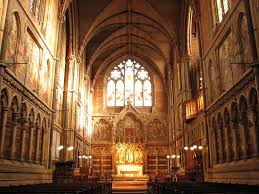 Keble College Chapel Interior Anglican Cathedral Chapel