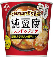 Amazon.co.jp: Nissin Foods Melting Oboro Tofu, Pure Tofu, Sundu Butchige  (Spicy Soup with Tofu and Clam Soup), 0.6 oz (17 g) x 6 Packs : Food,  Beverages & Alcohol