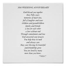 50th Wedding Anniversary Poster Zazzle Com Wedding Anniversary Poems Wedding Anniversary Quotes 50th Anniversary Quotes