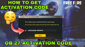 You must note that this server usually opens for a limited period. How To Activation Code Free Fire Advance Server Ob 27 Activation Code Youtube
