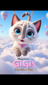 Gigi’s Purrfect Day 🐾 #disneypixar #cutecat #lynxpointsiamese  #kittensoftiktok